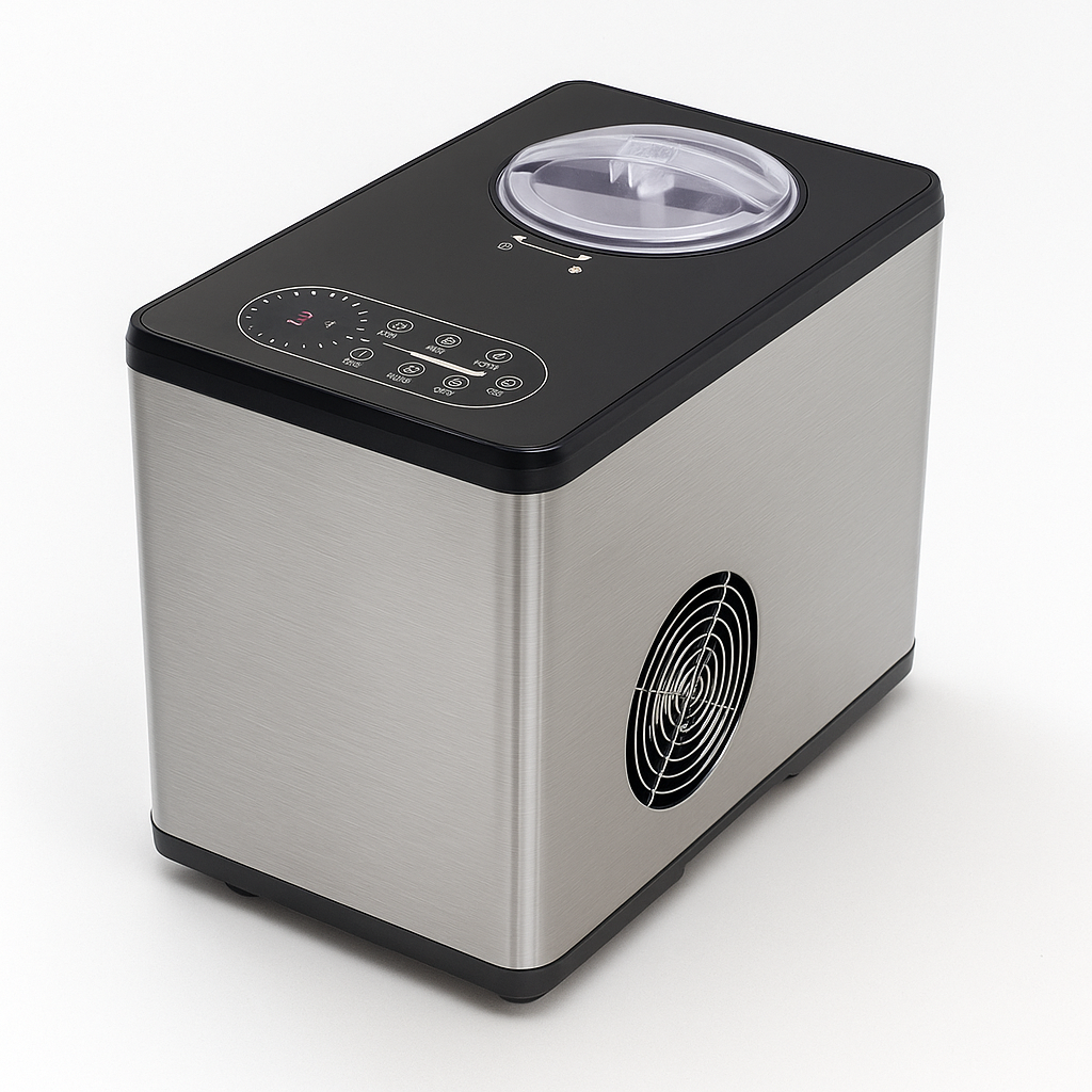 Auramix GelatoForge 1.6L Compressor Ice Cream Maker