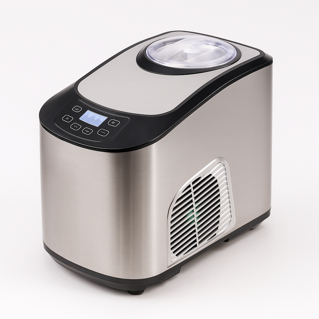 PolarChurn S9 LCD Compressor Ice Cream Maker
