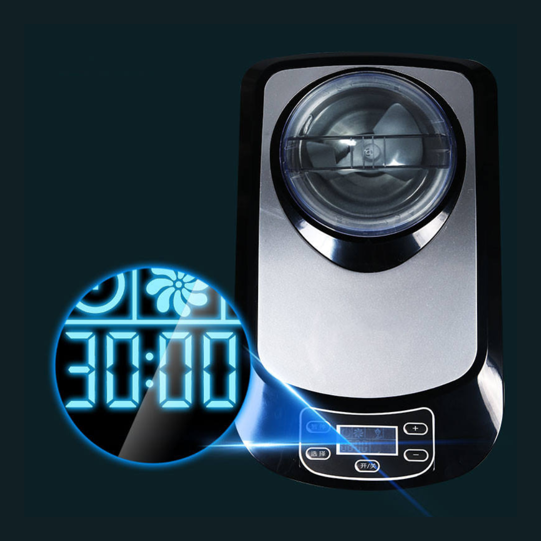 PolarChurn S9 LCD Compressor Ice Cream Maker