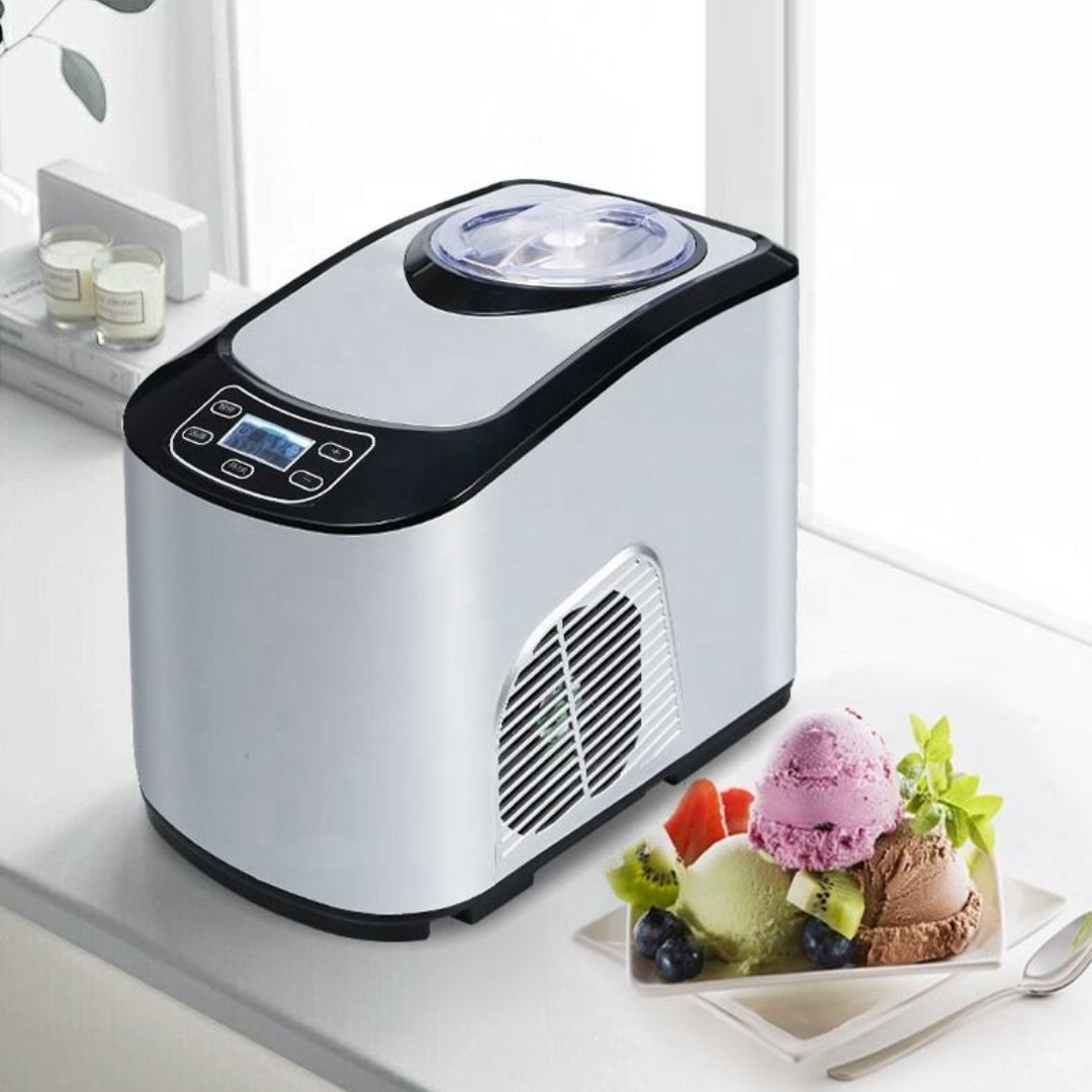 PolarChurn S9 LCD Compressor Ice Cream Maker